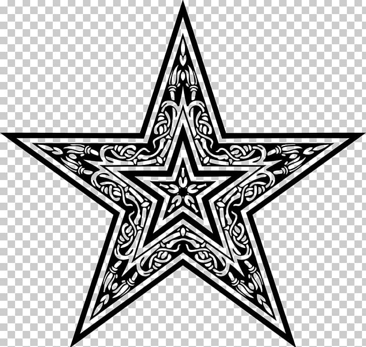 Star PNG, Clipart, Angle, Area, Black, Black And White, Document Free PNG Download