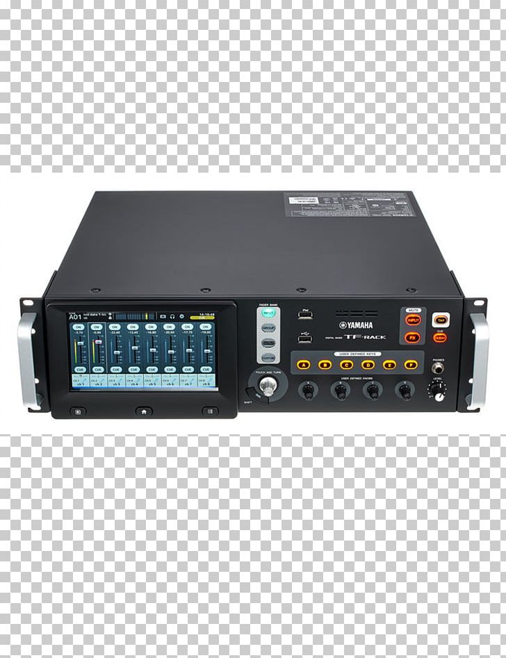 Electronics Audio Mixers Electronic Musical Instruments Yamaha TF-Rack Yamaha Corporation PNG, Clipart, 19inch Rack, Amplifier, Audio, Audio Equipment, Audio Mixers Free PNG Download