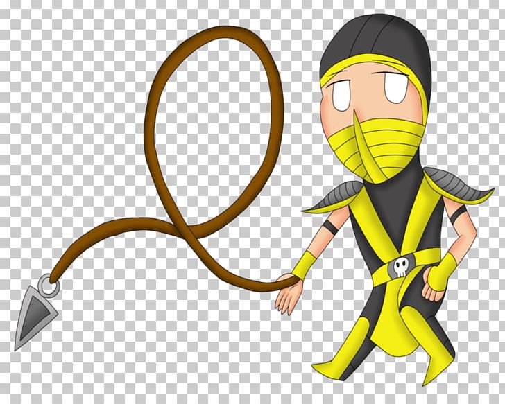 Scorpion Mortal Kombat X Kano Drawing PNG, Clipart, Cartoon, Character, Chibi, Drawing, Ermac Free PNG Download