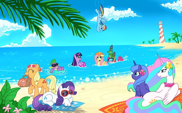 Twilight Sparkle Applejack Pinkie Pie Rarity Rainbow Dash PNG, Clipart, Amusement Park, Applejack, Area, Beach, Cartoon Free PNG Download