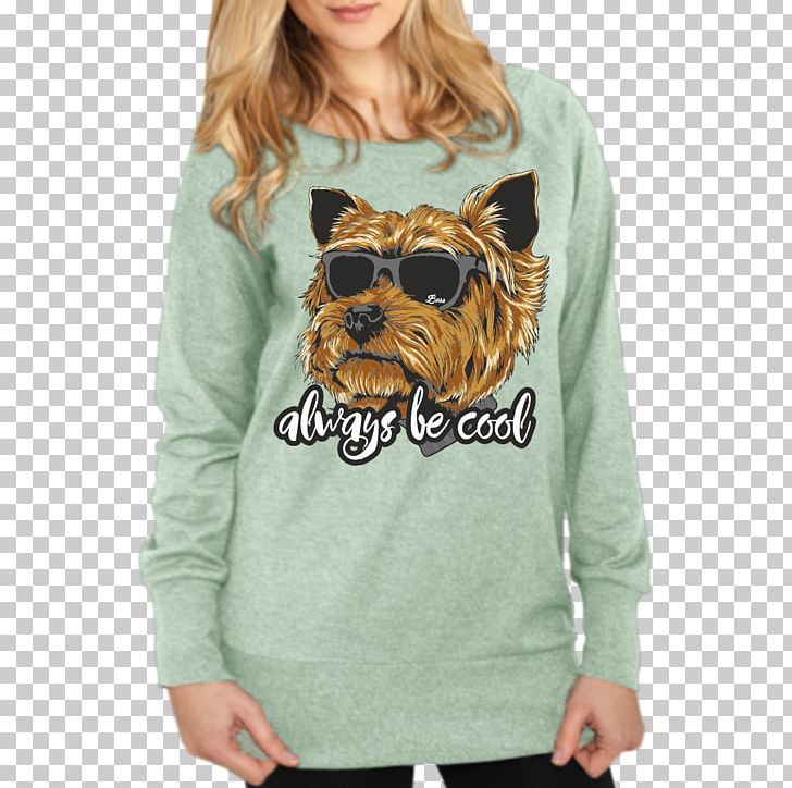 Yorkshire Terrier Hoodie T-shirt Bluza PNG, Clipart, Be Cool, Black, Bluza, Carnivoran, Clothing Free PNG Download