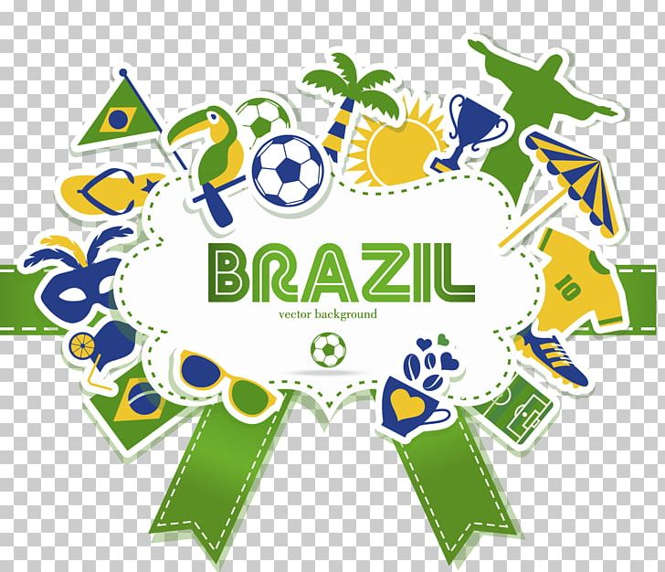 Brazil 2014 FIFA World Cup Illustration PNG, Clipart, Area, Brand, Brazil, Brazil Carnival 2018, Brazil Vector Background Free PNG Download