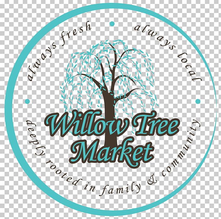 Logo Willow Tree Market Brand Label PNG, Clipart, Area, Brand, Circle, Label, Lebanese Cuisine Free PNG Download