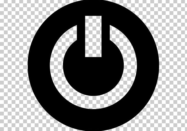 Power Symbol Computer Icons Button PNG, Clipart, Area, Black And White, Brand, Button, Circle Free PNG Download