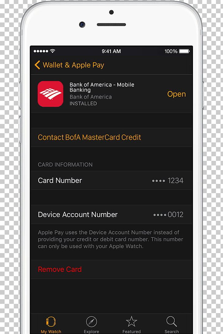 Smartphone Feature Phone Bank Of America Handheld Devices Font PNG, Clipart, Apple Watch, Bank Of America, Communication Device, Credit, Credit Card Free PNG Download