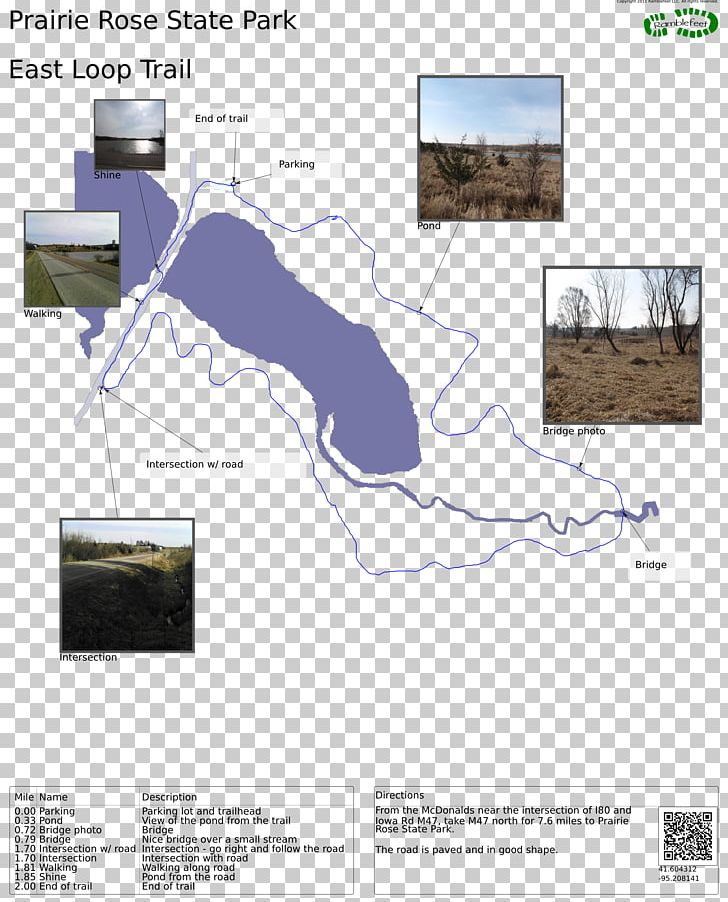 Prairie Rose State Park Trail Map Trailhead Png Clipart Angle Campsite Harlan Lake Map Free Png