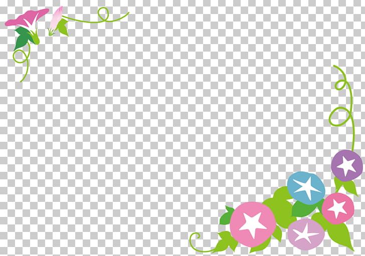 Asagao Flower Frame. PNG, Clipart, Circle, Common Sunflower, Computer Wallpaper, Fireworks, Flora Free PNG Download