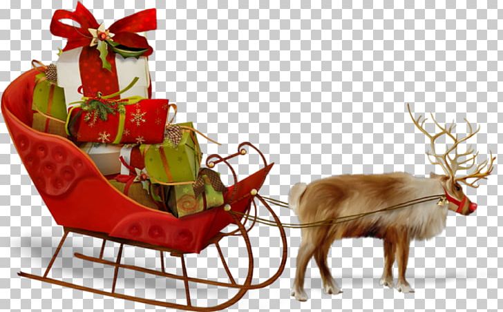 Santa Claus's Reindeer Santa Claus's Reindeer Père Noël Christmas PNG, Clipart,  Free PNG Download