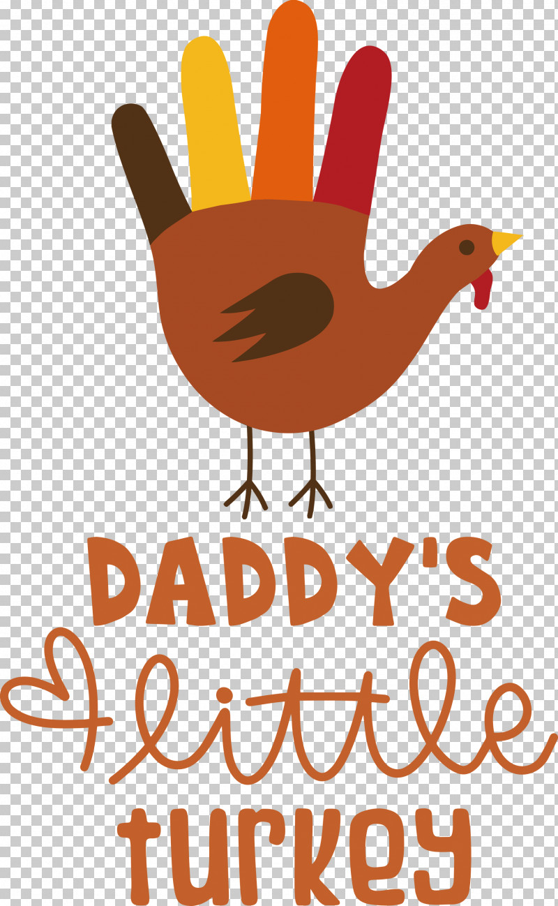 Little Turkey Thanksgiving Turkey PNG, Clipart, Beak, Biology, Birds, Hand, Logo Free PNG Download