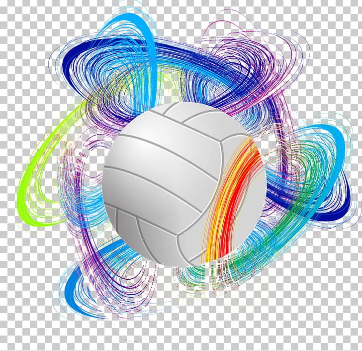 Volleyball PNG, Clipart, Cartoon, Circle, Color, Colored, Color Pencil Free PNG Download