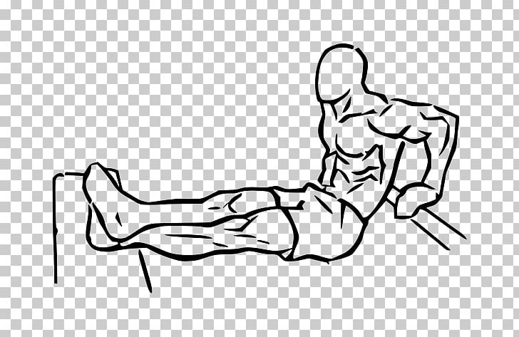 Triceps Brachii Muscle Dip Push-up Pectoralis Major Biceps PNG, Clipart, Abdomen, Angle, Arm, Black, Cartoon Free PNG Download