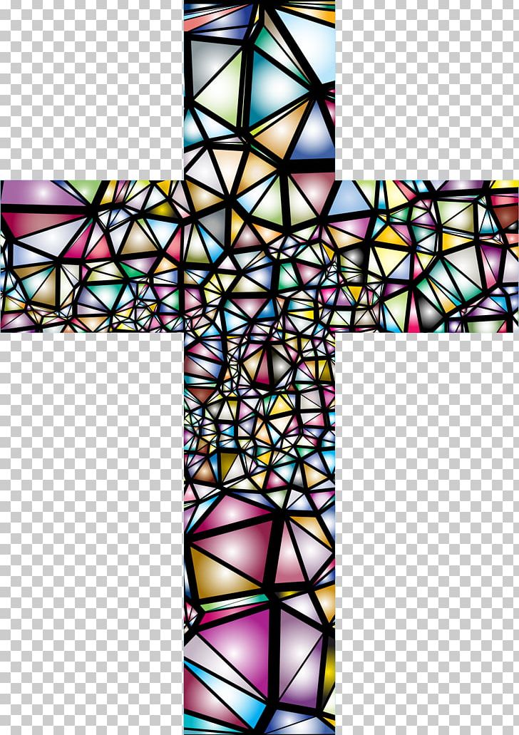 Window Stained Glass PNG, Clipart, Christian Cross, Clip Art, Cross, Fantasy, Glass Free PNG Download