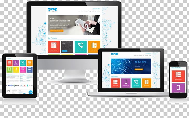 Responsive Web Design Web Development PNG, Clipart, Brand, Communication, Communication Device, Display, Display Advertising Free PNG Download