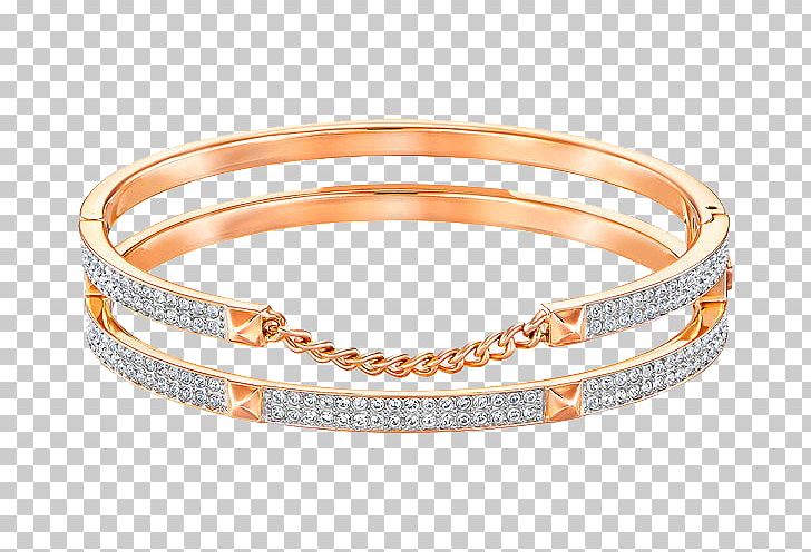 Earring Swarovski AG Bangle Bracelet Gold Plating PNG, Clipart, Body Jewelry, Charm Bracelet, Clothing, Crystal, Diamond Free PNG Download