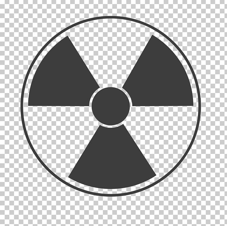 Hazard Symbol Ionizing Radiation Radioactive Decay PNG, Clipart, Angle, Area, Biological Hazard, Black And White, Brand Free PNG Download