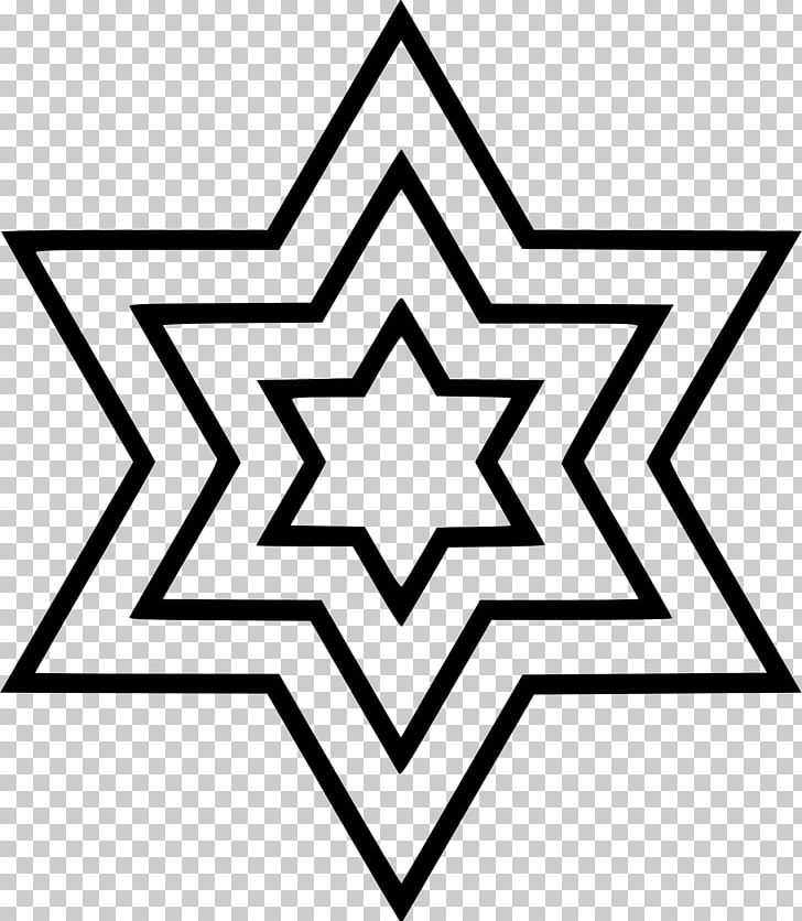 Star Of David Judaism Jewish Symbolism Religion PNG, Clipart, Adinkra Symbols, Angle, Area, Black, Black And White Free PNG Download