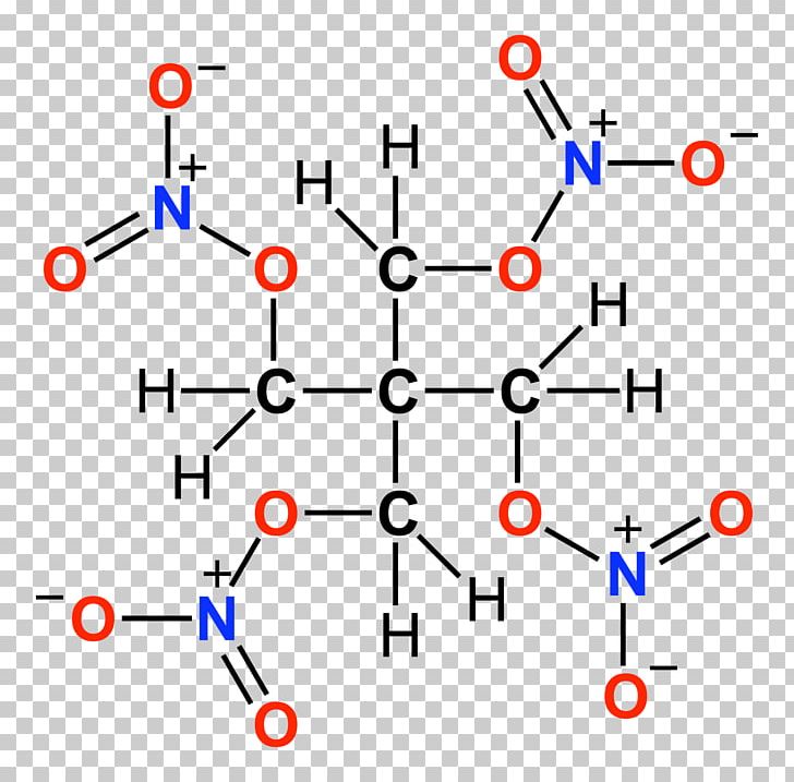 Structural Formula Chemical Formula Lewis Structure Pentaerythritol Tetranitrate PNG, Clipart, Angle, Chemical Formula, Chemical Structure, Chemistry, Circle Free PNG Download