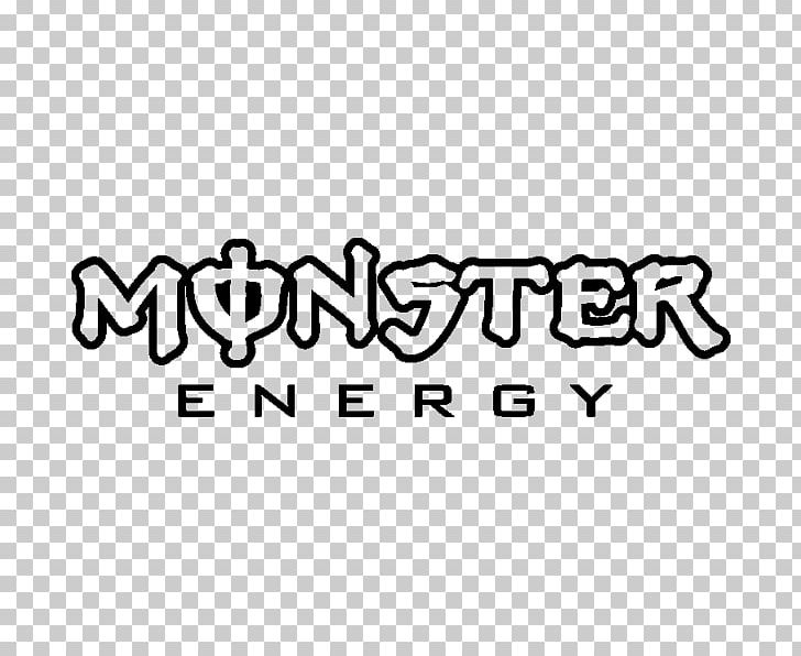 Monster Energy Energy Drink Drawing Logo Brand PNG, Clipart, Angle, Area, Black, Black And White, Black M Free PNG Download