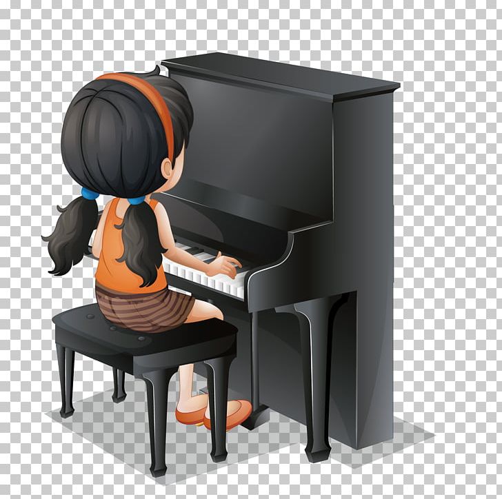 Piano PNG, Clipart, Black, Chair, Desk, Drawing, Furniture Free PNG Download