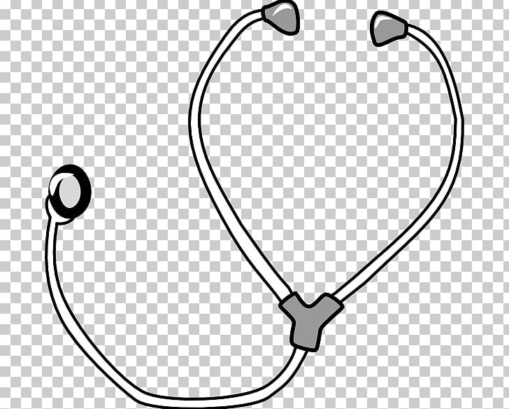 Stethoscope Medicine Nursing PNG, Clipart, Angle, Area, Auto Part, Black And White, Body Jewelry Free PNG Download