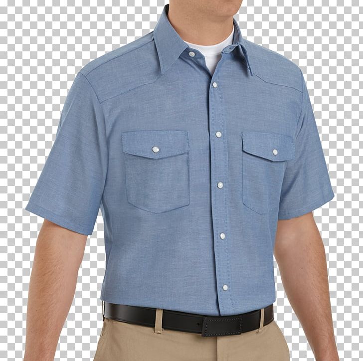Dress Shirt Sleeve Uniform Workwear PNG, Clipart, Blue, Button, Cambric, Clothing, Collar Free PNG Download