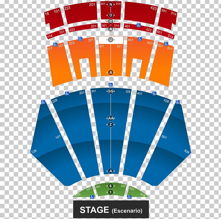 Microsoft Theater Detailed Seating Chart