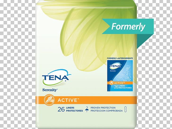 TENA Pantyliner Incontinence Pad Always Urinary Incontinence PNG, Clipart, Absorption, Always, Brand, Disposable, Feminine Sanitary Supplies Free PNG Download