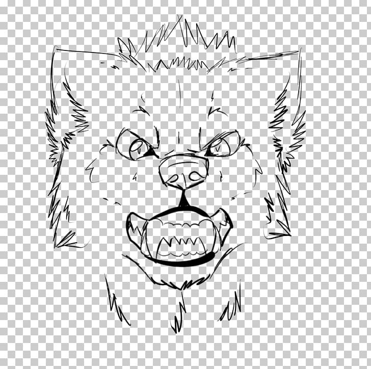 Gray Wolf Line Art Drawing Painting Sketch PNG, Clipart, Angle, Angry ...