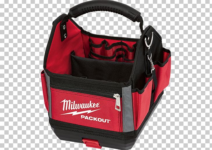 Milwaukee 10 In. Packout Tote 48-22-8310 New Milwaukee 22 In. Packout Modular Tool Box Storage System Milwaukee Electric Tool Corporation Hand Tool PNG, Clipart, Bag, Black, Handbag, Hand Tool, Home Depot Free PNG Download