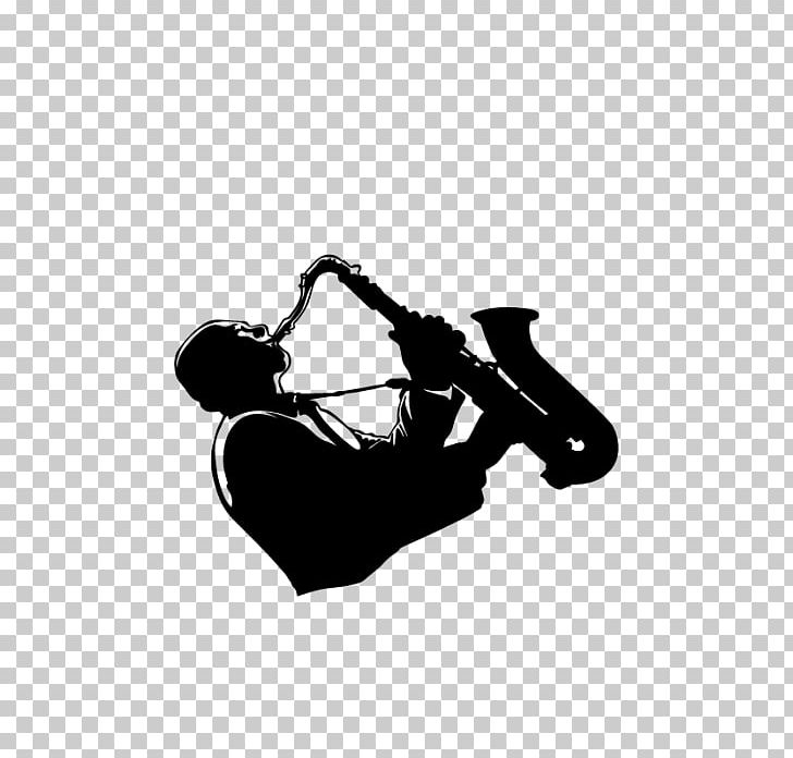 Saxophone Silhouette Musician PNG, Clipart, Arm, Black, Black And White, Blues, Decorative Arts Free PNG Download