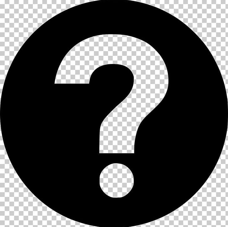 Computer Icons Question Mark PNG, Clipart, Black And White, Brand, Circle, Computer Icons, Download Free PNG Download