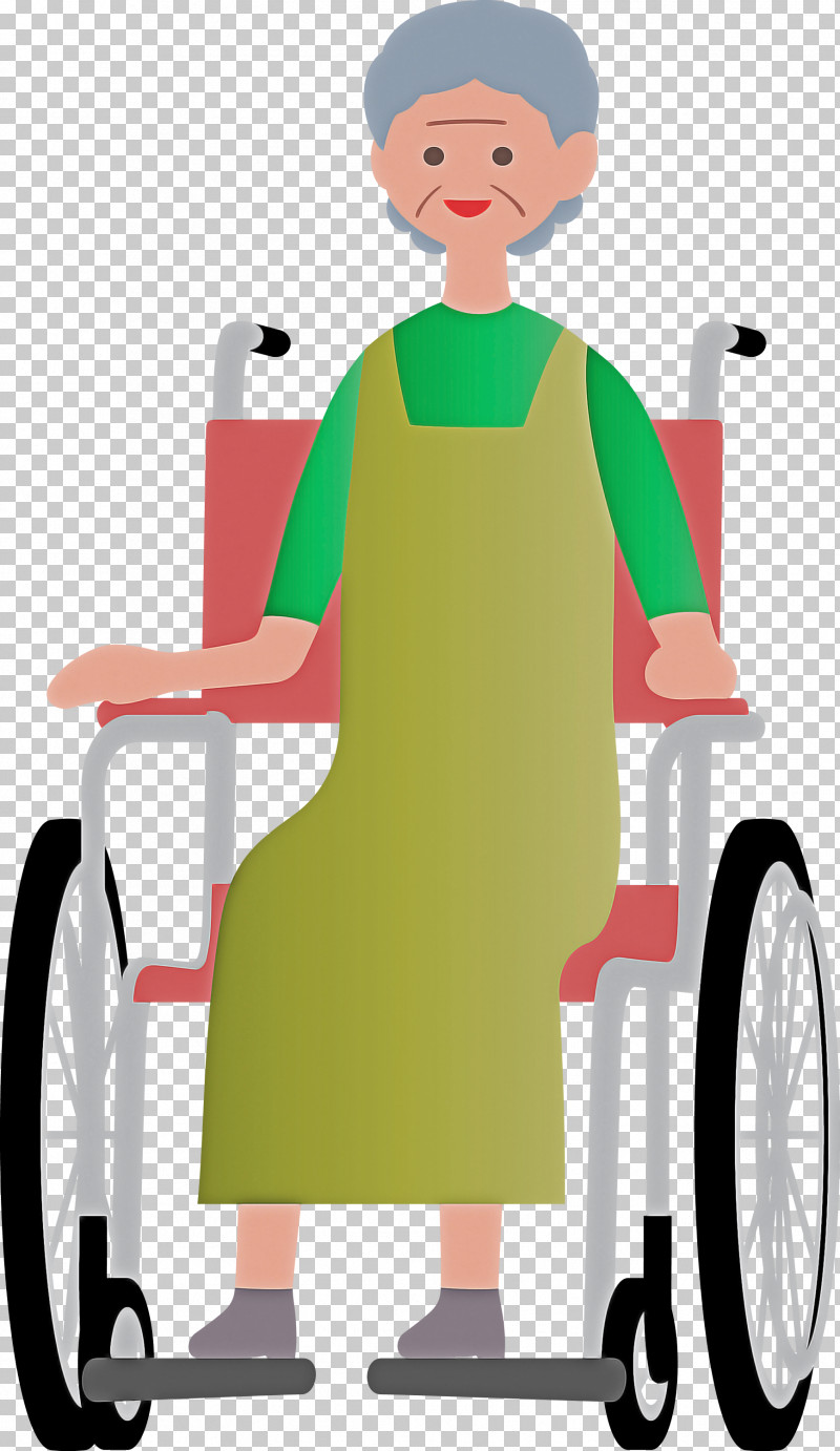 Grandma Wheelchair PNG, Clipart, Cartoon, Chair, Grandma, Human, Kumamoto Free PNG Download
