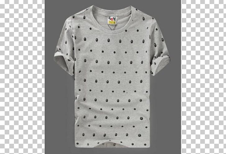 Long-sleeved T-shirt Long-sleeved T-shirt Polka Dot Collar PNG, Clipart, Barnes Noble, Button, Clothing, Collar, Long Sleeved T Shirt Free PNG Download