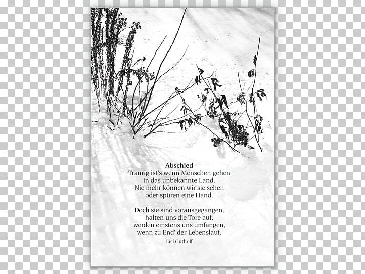 Weiterleben Beileidskarte Homo Sapiens Mourning Love PNG, Clipart, Assortment Strategies, Black And White, Branch, Flower, Homo Sapiens Free PNG Download