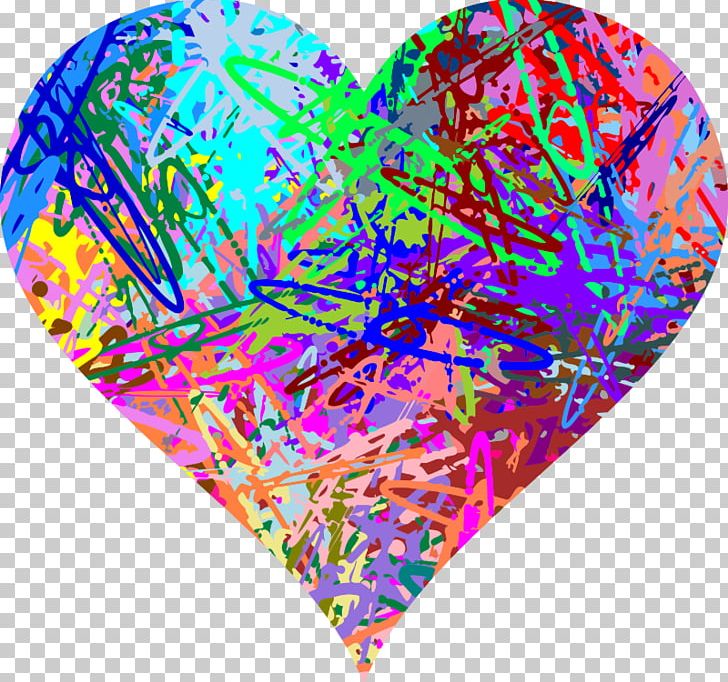 Heart Color Jackson Pollack PNG, Clipart, Color, Computer Icons, Drawing, Heart, Image Compression Free PNG Download