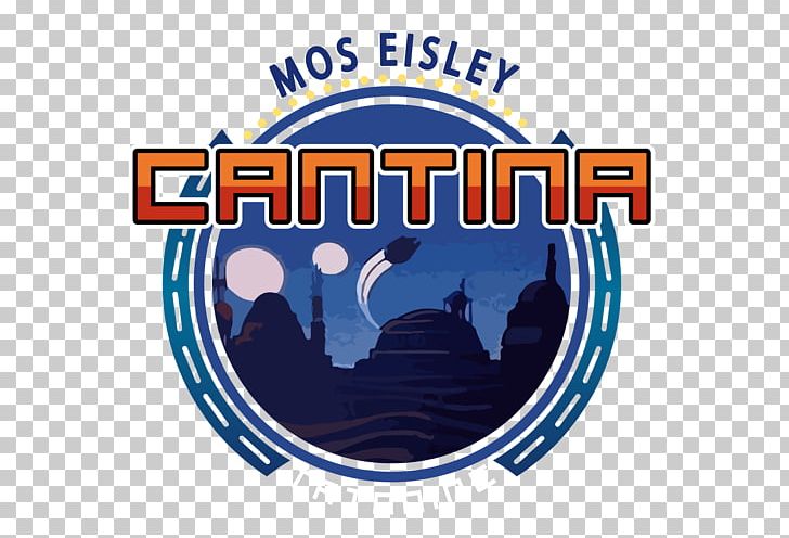 Mos Eisley Cantina Logo Yoda Tatooine PNG, Clipart, Area, Blue, Brand, Cantina, Force Free PNG Download