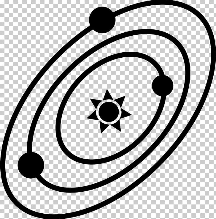 Computer Icons Orbit Encapsulated PostScript PNG, Clipart, Area, Black And White, Circle, Computer Icons, Download Free PNG Download
