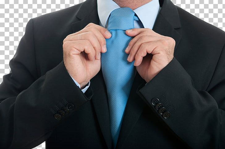 how to wear a necktie clipart