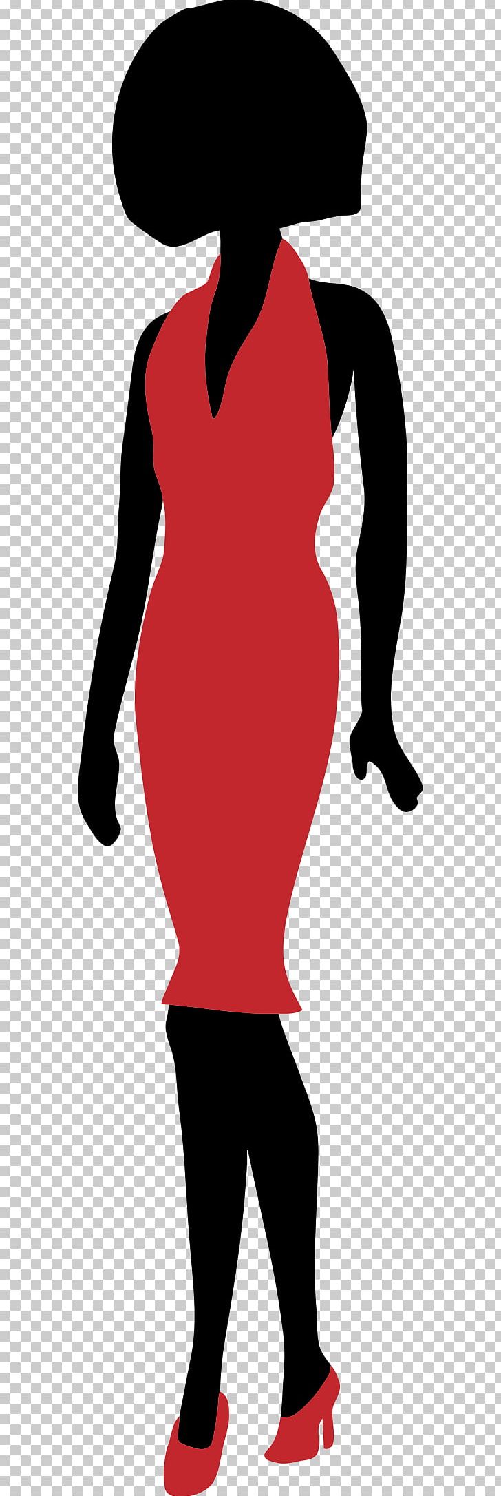 Silhouette Dress Woman PNG, Clipart, Animals, Arm, Art, Artwork, Clothing Free PNG Download