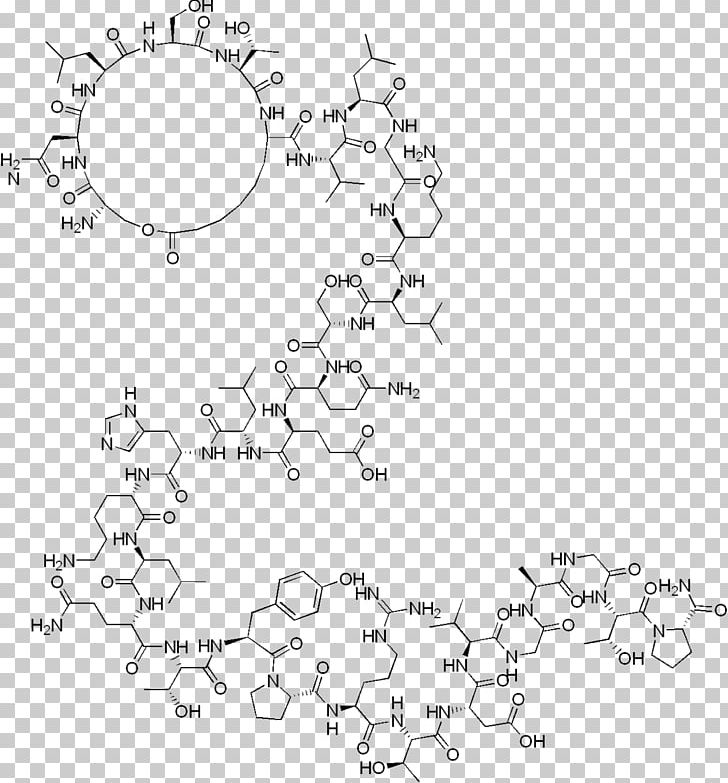 Elcatonin Calcitonin ATC Code H05 Polipeptide Formula Bruta PNG, Clipart, Angle, Area, Black And White, Cas Registry Number, Chemical Structure Free PNG Download