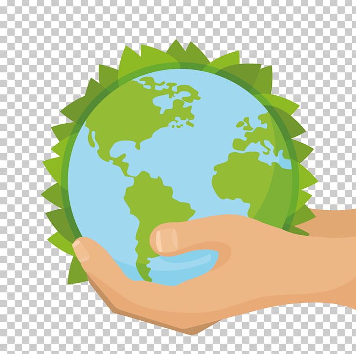 Green World Environment Day Euclidean PNG, Clipart, Background Green, Banner, Circle, Decoration, Earth Free PNG Download