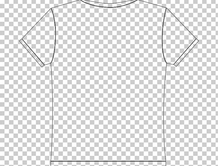 T-shirt White Collar Sleeve Neck PNG, Clipart, Angle, Area, Black, Black And White, Circle Free PNG Download