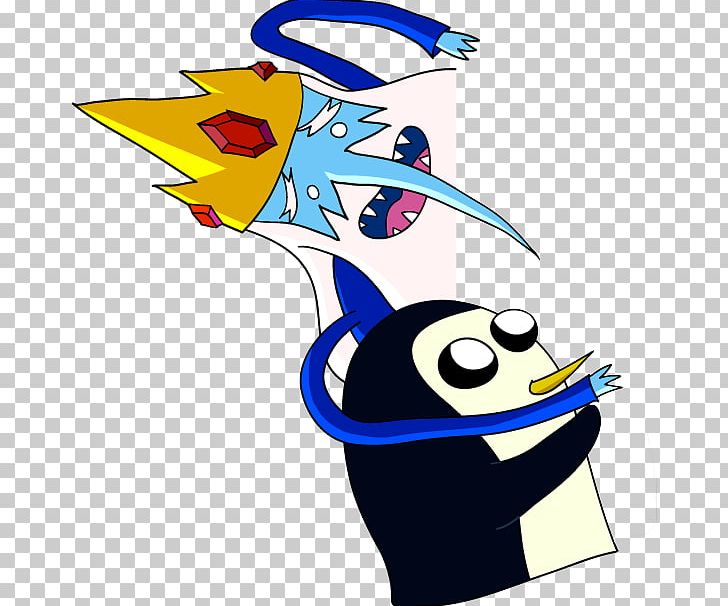 Ice King Marceline The Vampire Queen Fan Art Character PNG, Clipart, Adventure Time, Art, Artwork, Beak, Bird Free PNG Download
