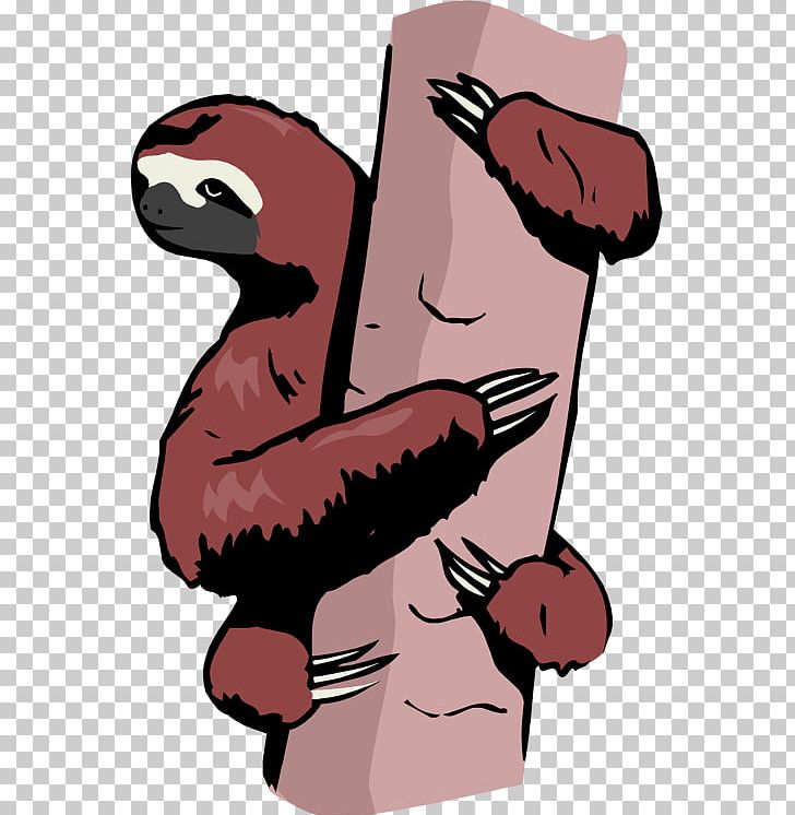 Sloth Mammal PNG, Clipart, Art, Cartoon, Fiction, Fictional Character, Finger Free PNG Download
