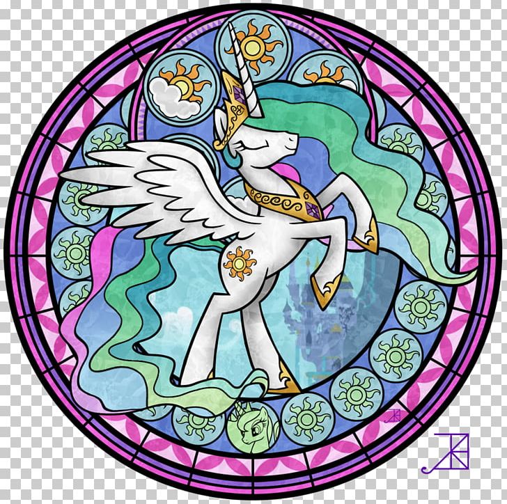 Princess Celestia Window Pony Princess Luna Stained Glass PNG, Clipart, Art, Equestria, Fictional Character, Flower, Furniture Free PNG Download