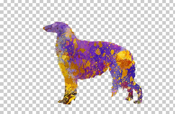 Dog Breed Borzoi Saluki Irish Wolfhound Watercolor Painting PNG, Clipart, Art, Borzoi, Canvas, Canvas Print, Carnivoran Free PNG Download