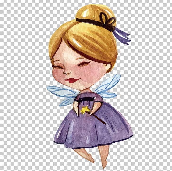 Fairy Tale Wand Watercolor Painting PNG, Clipart, Cartoon, Costume Design, Cube, Download, Encapsulated Postscript Free PNG Download
