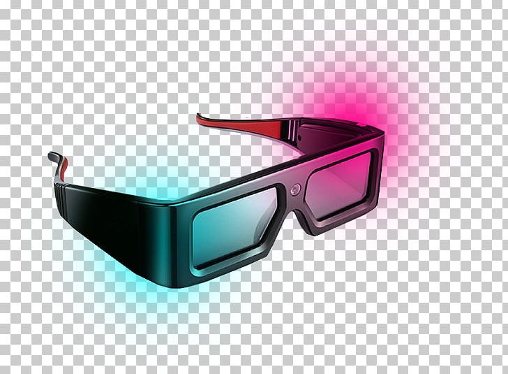 Glasses 3D-Brille Multimedia Projectors ViewSonic PNG, Clipart, 3d Film, Angle, Glasses, Light, Magenta Free PNG Download