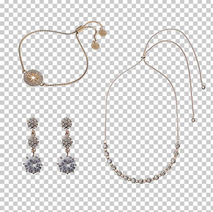 Earring Necklace Jewellery Gold Metal PNG, Clipart, Alloy, Bead, Body Jewellery, Body Jewelry, Chain Free PNG Download