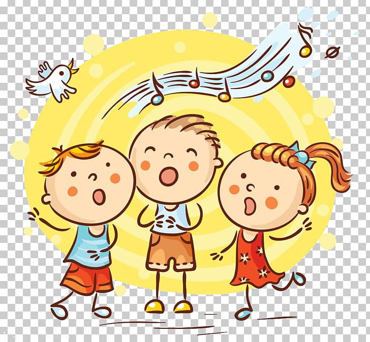 Singing Cartoon Song Illustration PNG, Clipart, Area, Cartoon Kid, Chil, Child, Children Free PNG Download